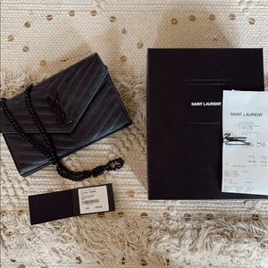 YSL envelope bag